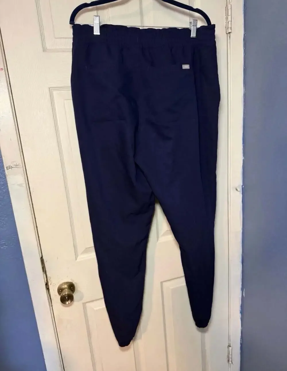FIGS Technical Collection Jogger Scrub Pants Navy Blue Size XL/T